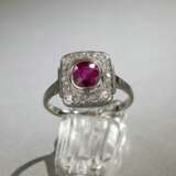 Rubin-Diamant-Ring, - Foto 4