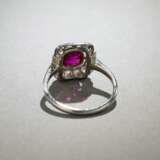 Rubin-Diamant-Ring, - photo 5