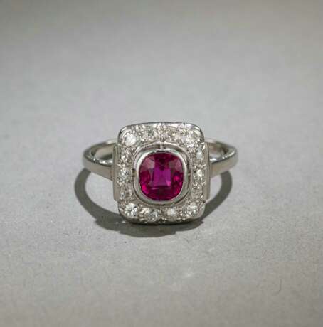 Rubin-Diamant-Ring, - photo 7