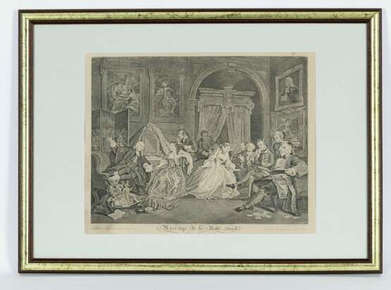 Baron, Bernard, Scotin, Louis Gerard und Ravenet, Simon nach William Hogarth - Foto 11