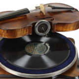 Grammophon Unikat mit Geige - photo 3