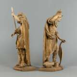 Paar Heiligenfiguren, unter anderem Hl. Florian - фото 2