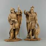 Paar Heiligenfiguren, unter anderem Hl. Florian - Foto 5