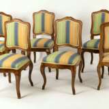 Sechs Rokoko-Stühle - Foto 2