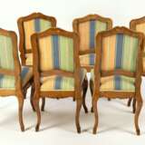 Sechs Rokoko-Stühle - Foto 6