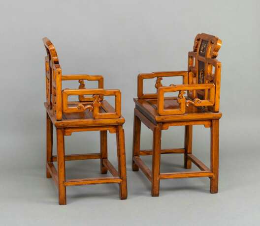 Paar Stühle - photo 2