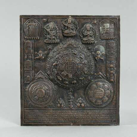 Buddhistische Reliefplatte - фото 1