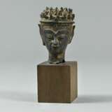 Kopf des Buddha aus Bronze - Foto 1