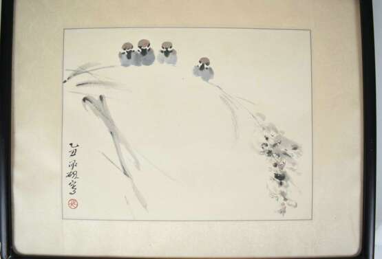 Zwei 'xieyi' -Kompositionen mit Vogeldarstellungen - фото 2