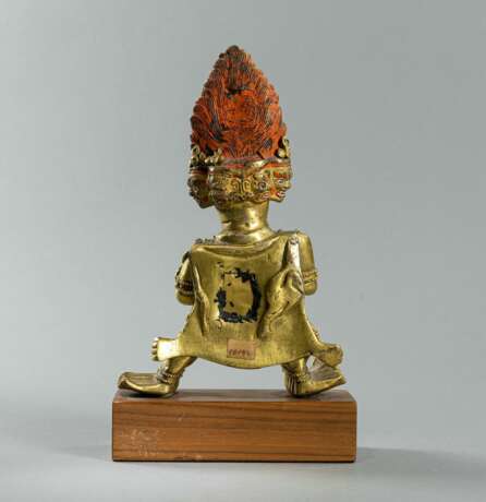Feuervergoldete Bronze des Yamanthaka - Foto 4