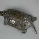 Bronze einer Schildkröte - photo 4