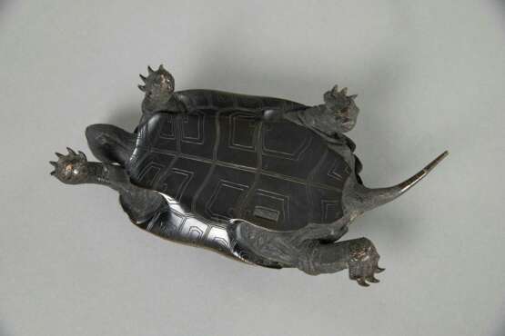 Bronze einer Schildkröte - photo 5