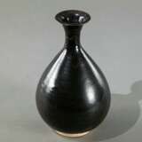 Dunkelbraun glasierte Vase aus Irdenware - photo 6