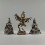 Drei buddhistische Bronzen - Foto 1