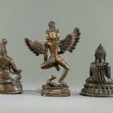 Drei buddhistische Bronzen - Foto 3