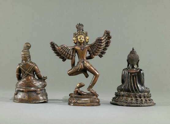 Drei buddhistische Bronzen - фото 3