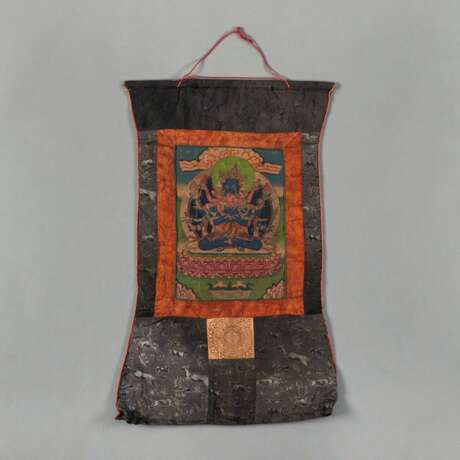 Thangka mit Darstellung des Avalokiteshvara - Foto 1