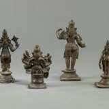 Vier hinduistische Bronzefiguren - фото 3