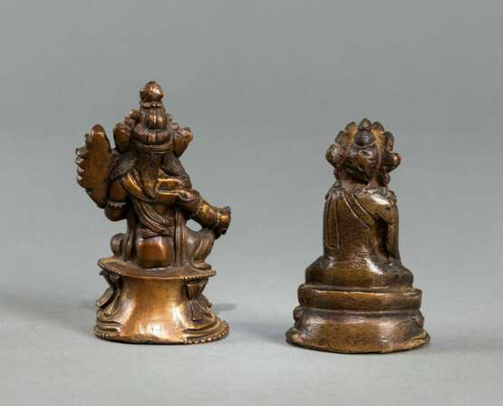 Figur des Buddha und Tara aus Bronze - фото 3