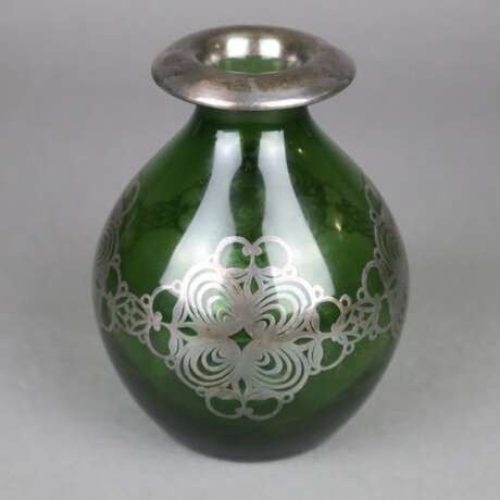 Vase mit Silberoverlay - Foto 1