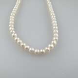 Perlenkette mit Goldverschluss - Foto 2