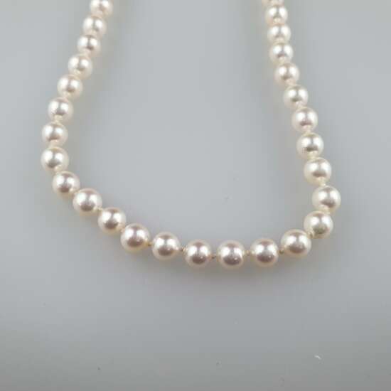 Collier de perles avec fermoir en or - photo 2