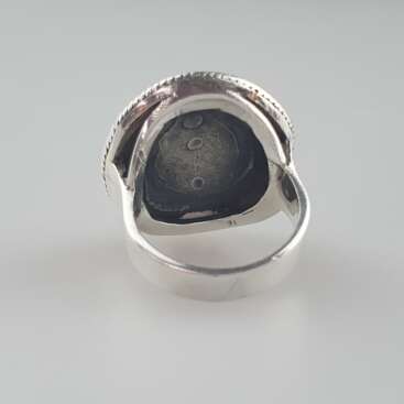 Silver ring - photo 4