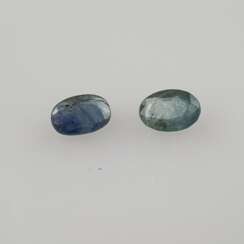 Two loose sapphires