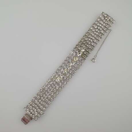 Art-Déco-Armband in Diamant-Optik - Foto 1