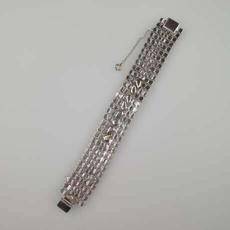 Art-Déco-Armband in Diamant-Optik - фото 4