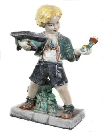 große Wiener Keramik Figur 1930er Jahre - Foto 1