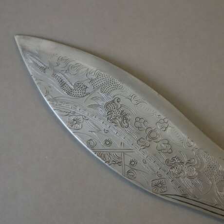 Khukuri-/Kukri-Messer mit Beimessern und Scheide - photo 5