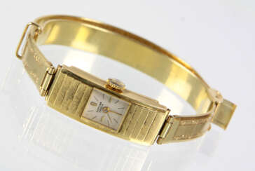 Damen Armbanduhr - Gelbgold 750