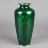 Vase mit Bambusmotiv - Foto 1