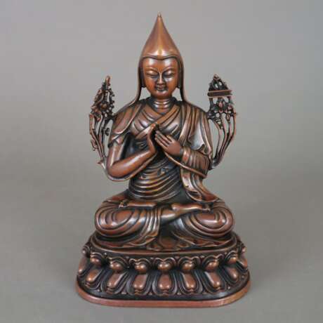 Figur des Tsongkhapa - фото 1