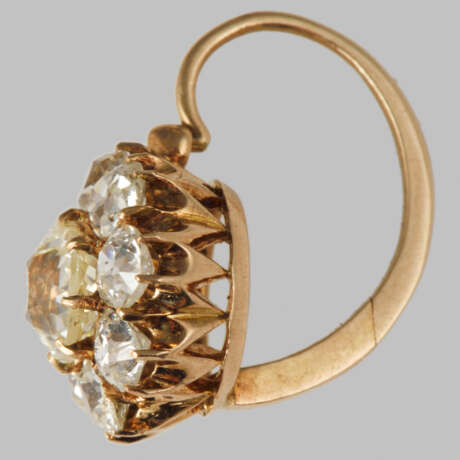 “Earrings in the form of raspberry diamond” - photo 2