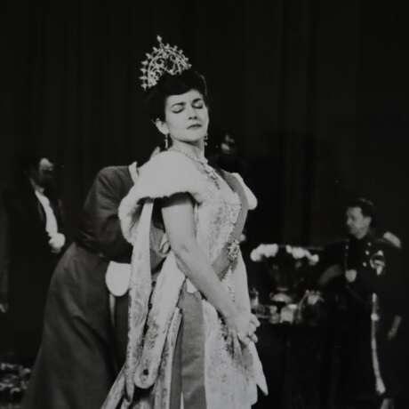 Konvolut: Vier Fotografien von Maria Callas - фото 2