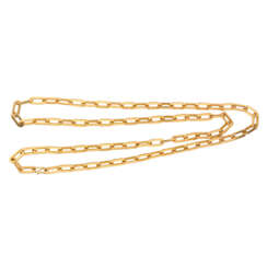 Gold chain (1 meter, anchor netting)
