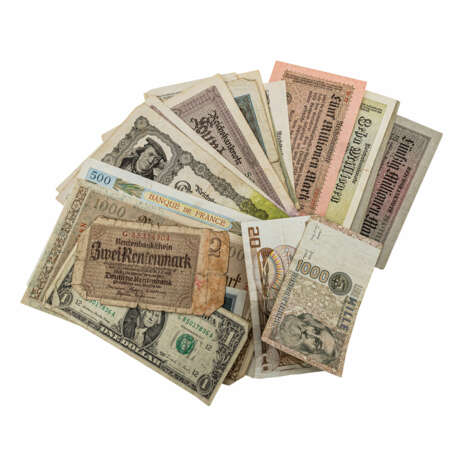 Banknoten aus aller Welt, 20. Jahrhundert. - - photo 1