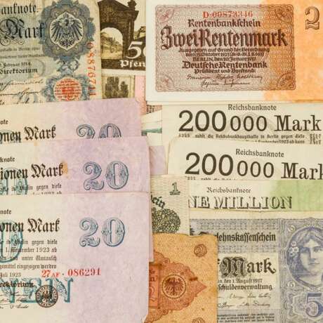 Historische Banknoten, Deutschland 1.H. 20. Jahrhundert. - - фото 4