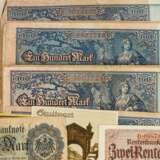 Historische Banknoten, Deutschland 1.H. 20. Jahrhundert. - - Foto 5