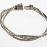 3-reihiges Silber Armband - Foto 1