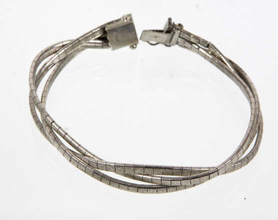 3-reihiges Silber Armband - фото 1
