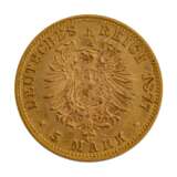 Württemberg/GOLD - 5 Mark 1877 F - Foto 2