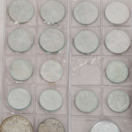 Europa Silbermünzen, einige Euros, ca. 50 Münzen, darunter auch - фото 3