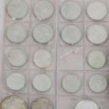 Europa Silbermünzen, einige Euros, ca. 50 Münzen, darunter auch - Foto 3