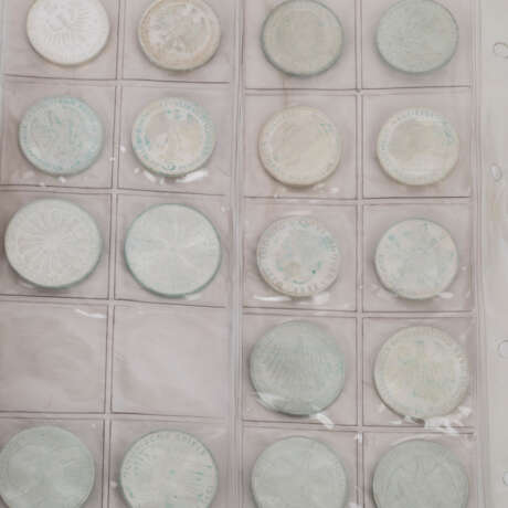 Europa Silbermünzen, einige Euros, ca. 50 Münzen, darunter auch - фото 4
