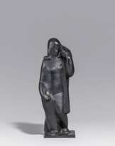 Femme au panier sur l'épaule (femme nue au panier)