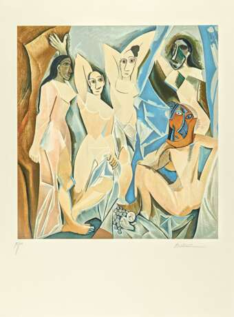 Pablo Picasso. Les Demoiselles d'Avignon - photo 1