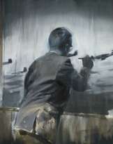 Gerhard Richter in the Studio